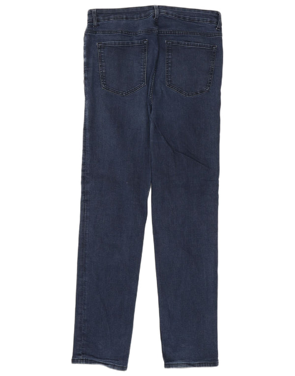 Marks & Spencer Jeans dritti da donna The Sienna UK 14 Large W32 L32 Blu