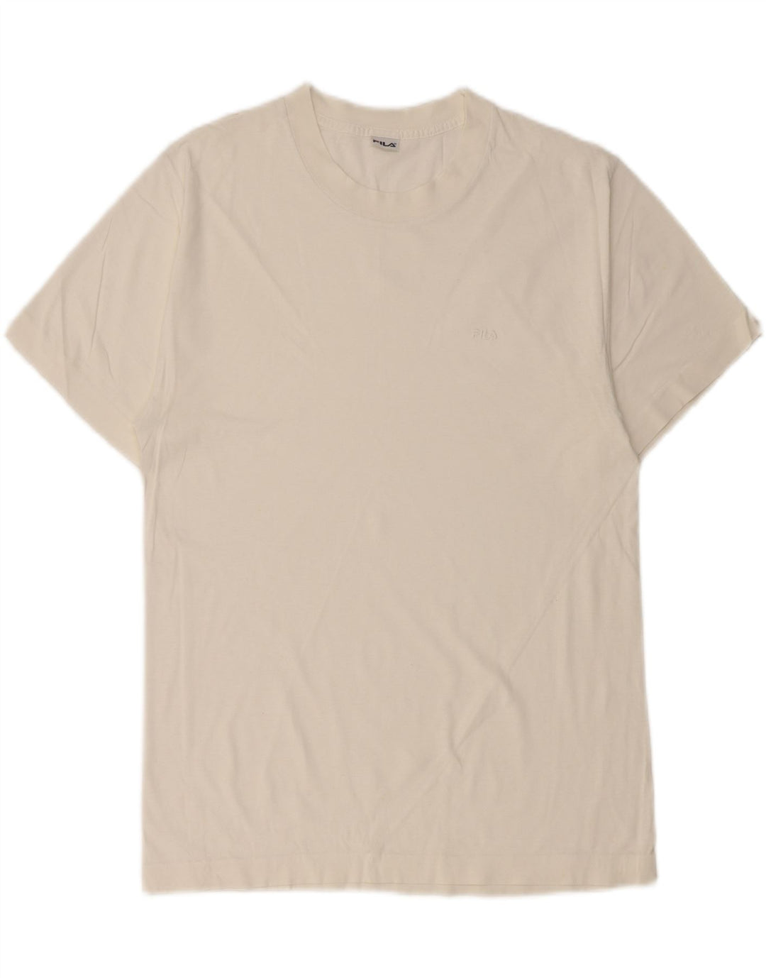 FILA Mens T-Shirt Top Small White
