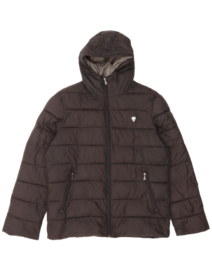 Lotto Herre hættepolstret jakke UK 44 2XL Sort Polyester