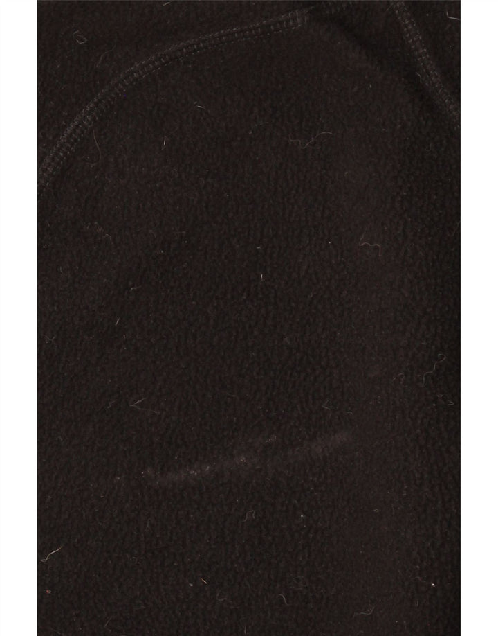 Jachetă fleece pentru bărbați EDDIE BAUER UK 40 mare, negru, poliester color bloc