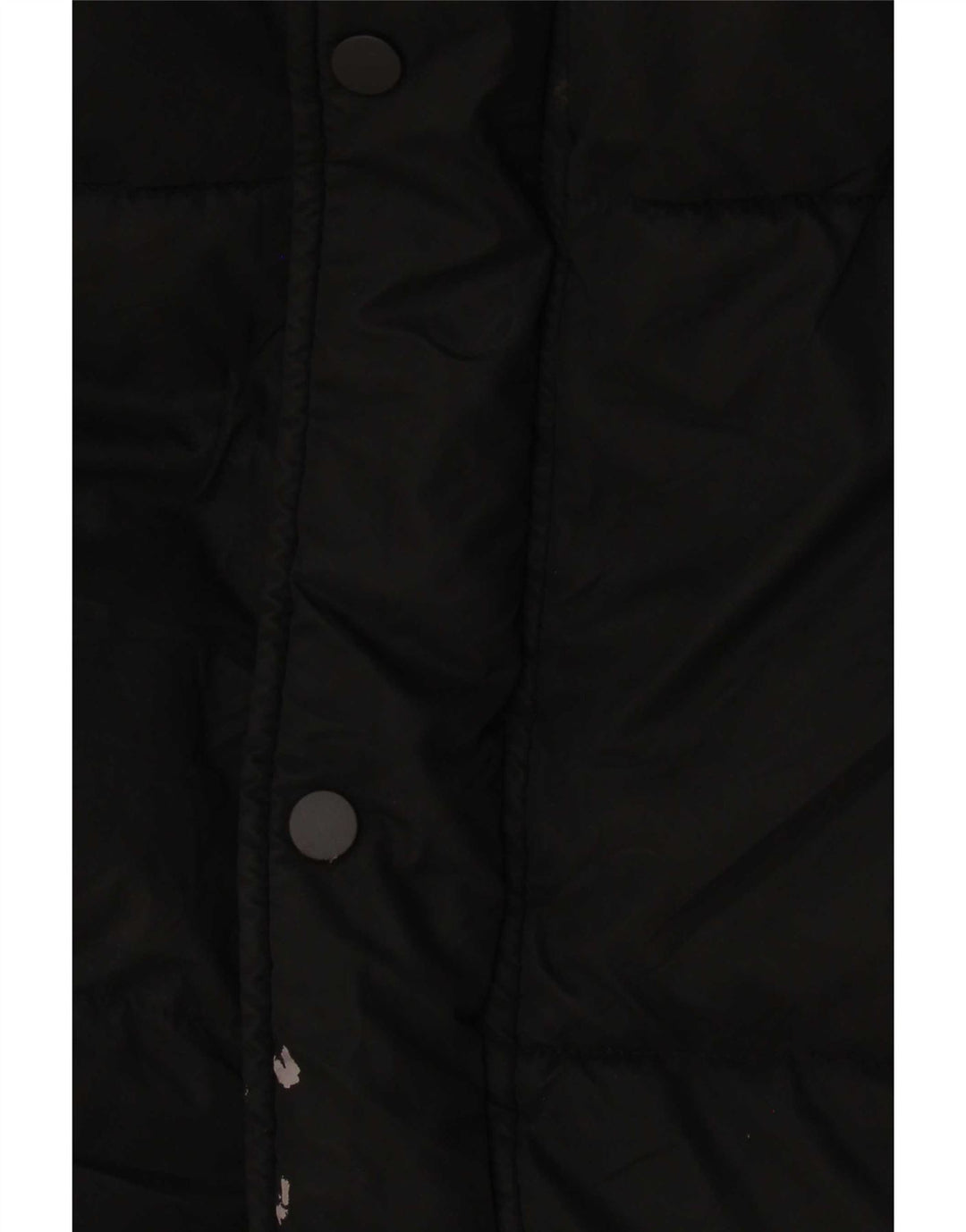 Zara Mens Hooded Padded Coat UK 40 Large Black
