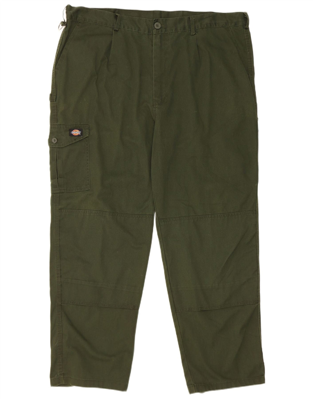 Dickies Mens Tapered Cargo Trousers W44 L30 Green Polyester