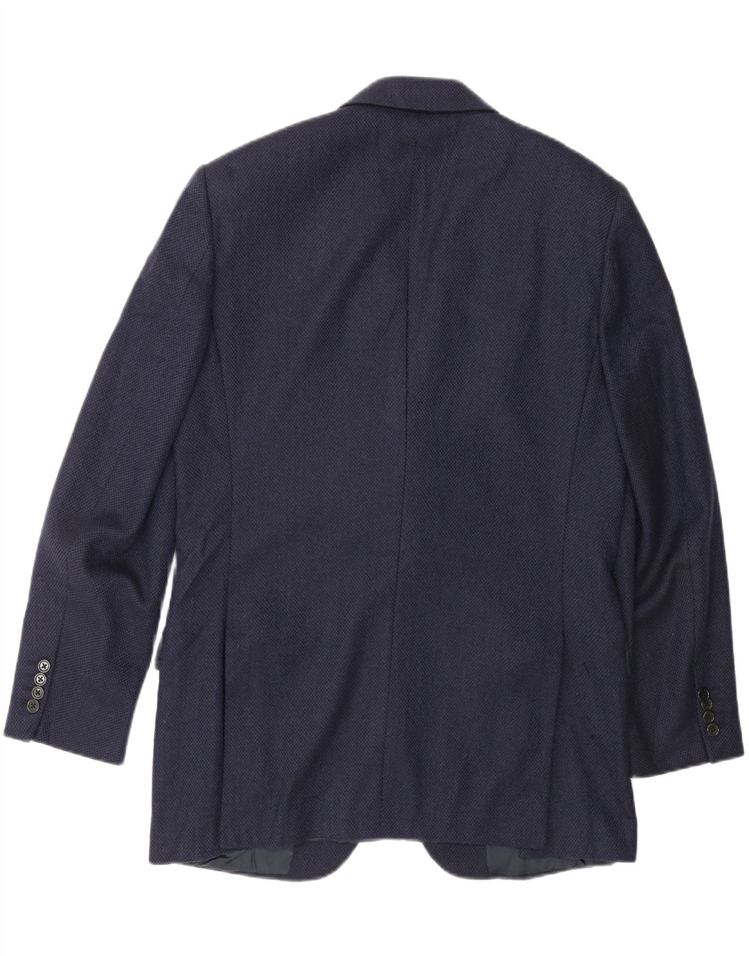 Burberry Mens 3 Button Blazer Jacket IT 50 Medium Navy Blue Classic