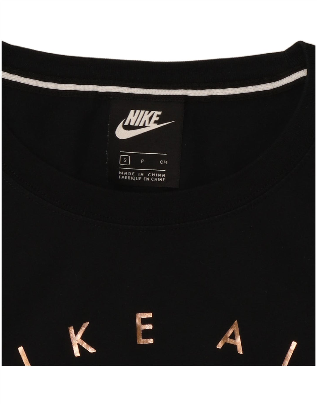 Nike Mens Air Graphic T-Shirt Top Small Black