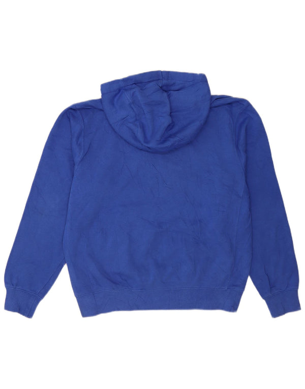 Nike Mens Whitinsville Christian Soccer Graphic Hoodie Jumper Medium Blue