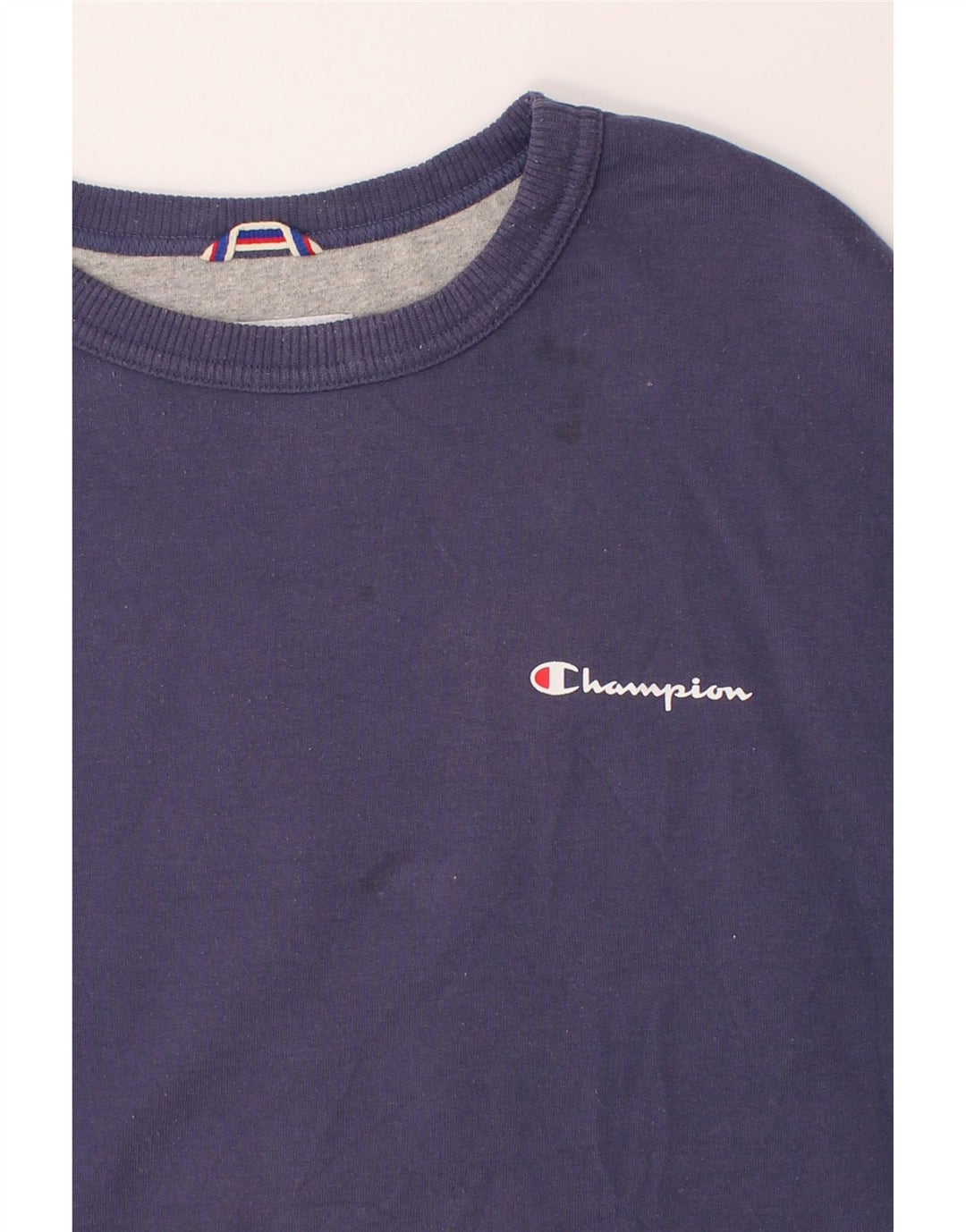 CHAMPION Mens Sweatshirt Jumper XL Navy Blue Cotton Vintage Champion and Second-Hand Champion from Messina Hembry 