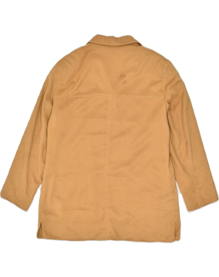 VINTAGE Womens 4 Button Blazer Jacket UK 18 XL Brown Polyester | Vintage | Thrift | Second-Hand | Used Clothing | Messina Hembry 