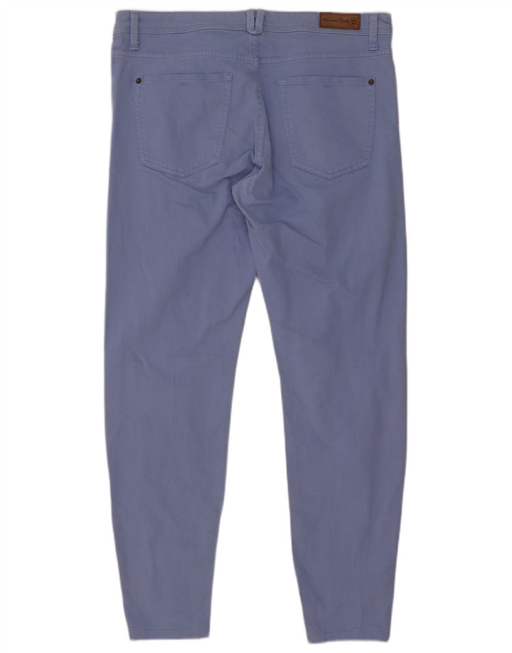 Massimo Dutti Mens Slim Casual Trousers EU 40 Medium W31 L29 Blue
