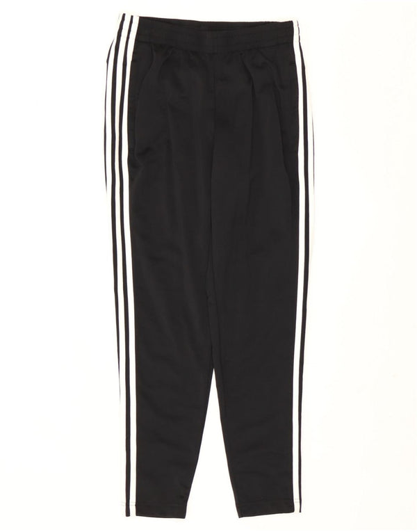 Pantaloni da tuta da donna Adidas Joggers UK 8/10 Small Black Colourblock