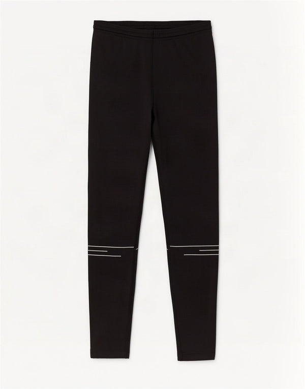 Leggings Adidas Climalite da donna UK 10 Small Poliestere blu navy