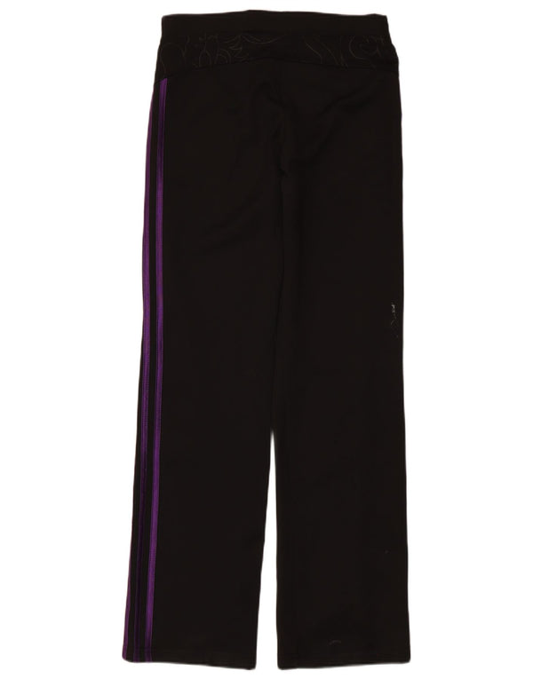 Leggings grafici da donna Adidas UK 14 grande poliestere nero