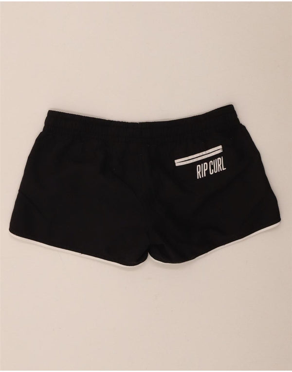 Rip Curl Short de sport pour femme UK 8 Small Noir
