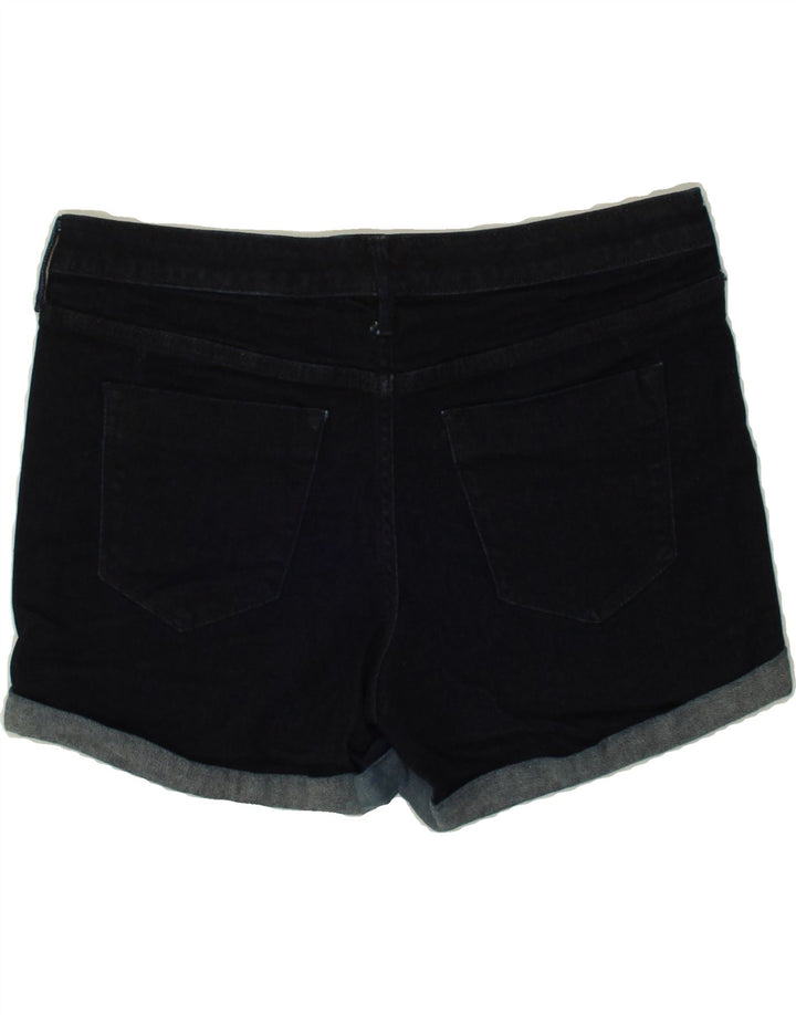 MOSSIMO Womens Denim Shorts US 8 Medium W32  Navy Blue Cotton Vintage Mossimo and Second-Hand Mossimo from Messina Hembry 