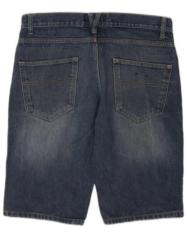 Pierre Cardin Mens Denim Shorts Small W29 Blue Cotton