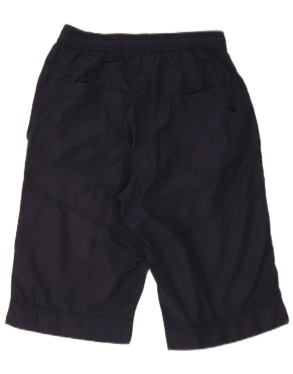 Pantaloncini sportivi da uomo Diadora Small Blu Navy in cotone