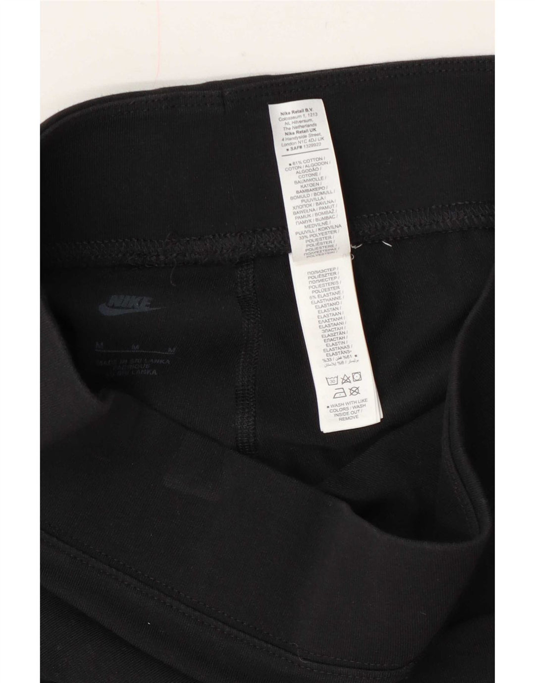 Nike Womens Sport Shorts UK 14 Medium Grey Cotton