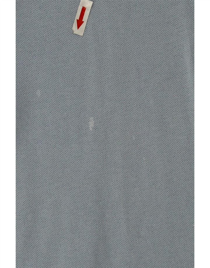 Kappa Langærmet Polo Shirt til mænd mellemblå bomuld