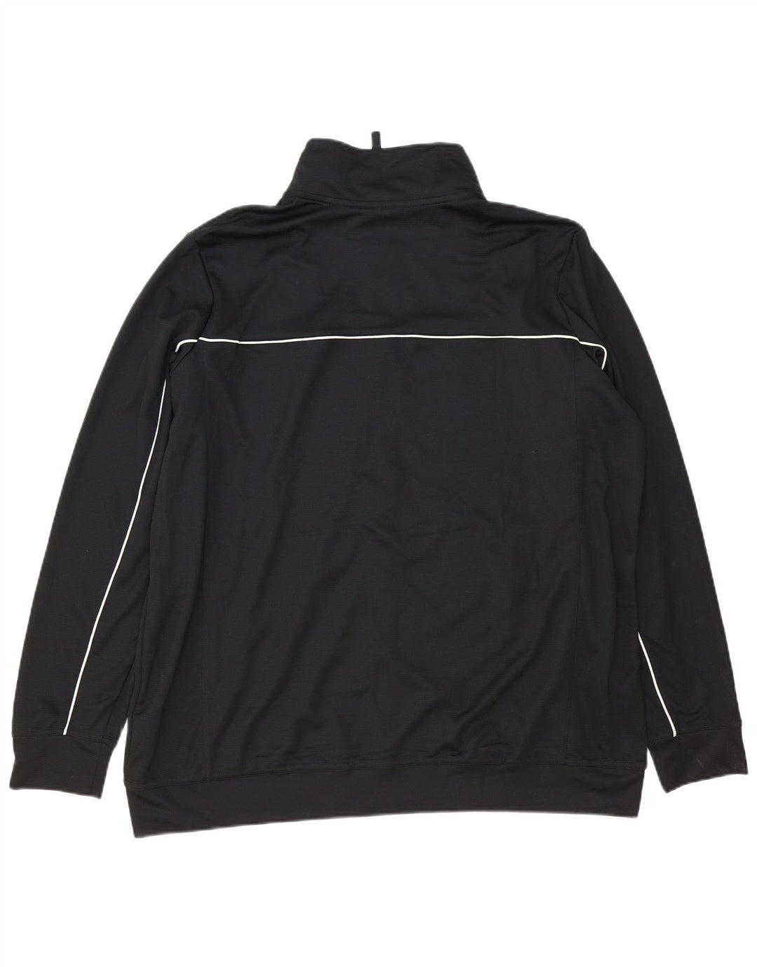 NIKE Mens Graphic Tracksuit Top Jacket XL Black Polyester