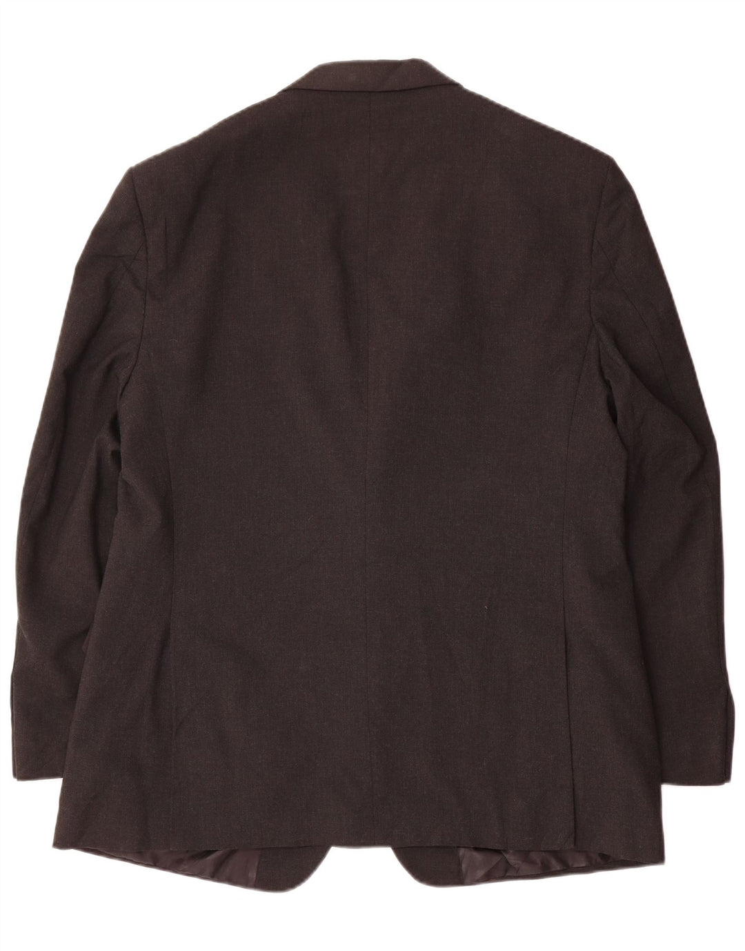 Giacca blazer a 2 bottoni Marks & Spencer da uomo UK 44 XL poliestere grigio