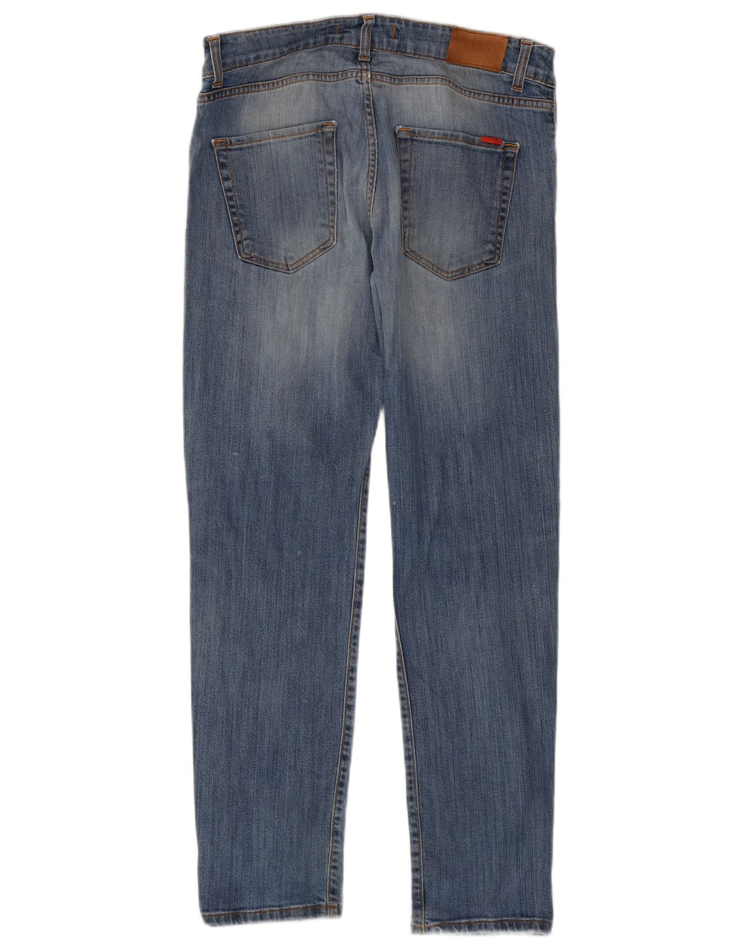 Liu Jo Dame Distressed Slim Jeans W34 L31 Blå