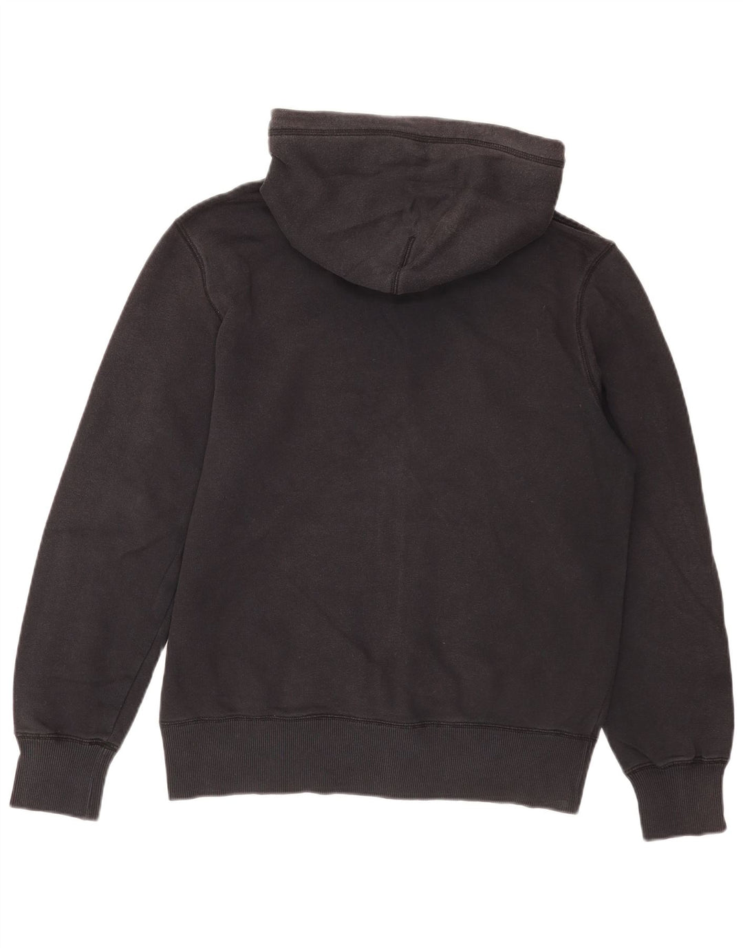 Nike Mens Zip Hoodie Sweater Medium Black Cotton