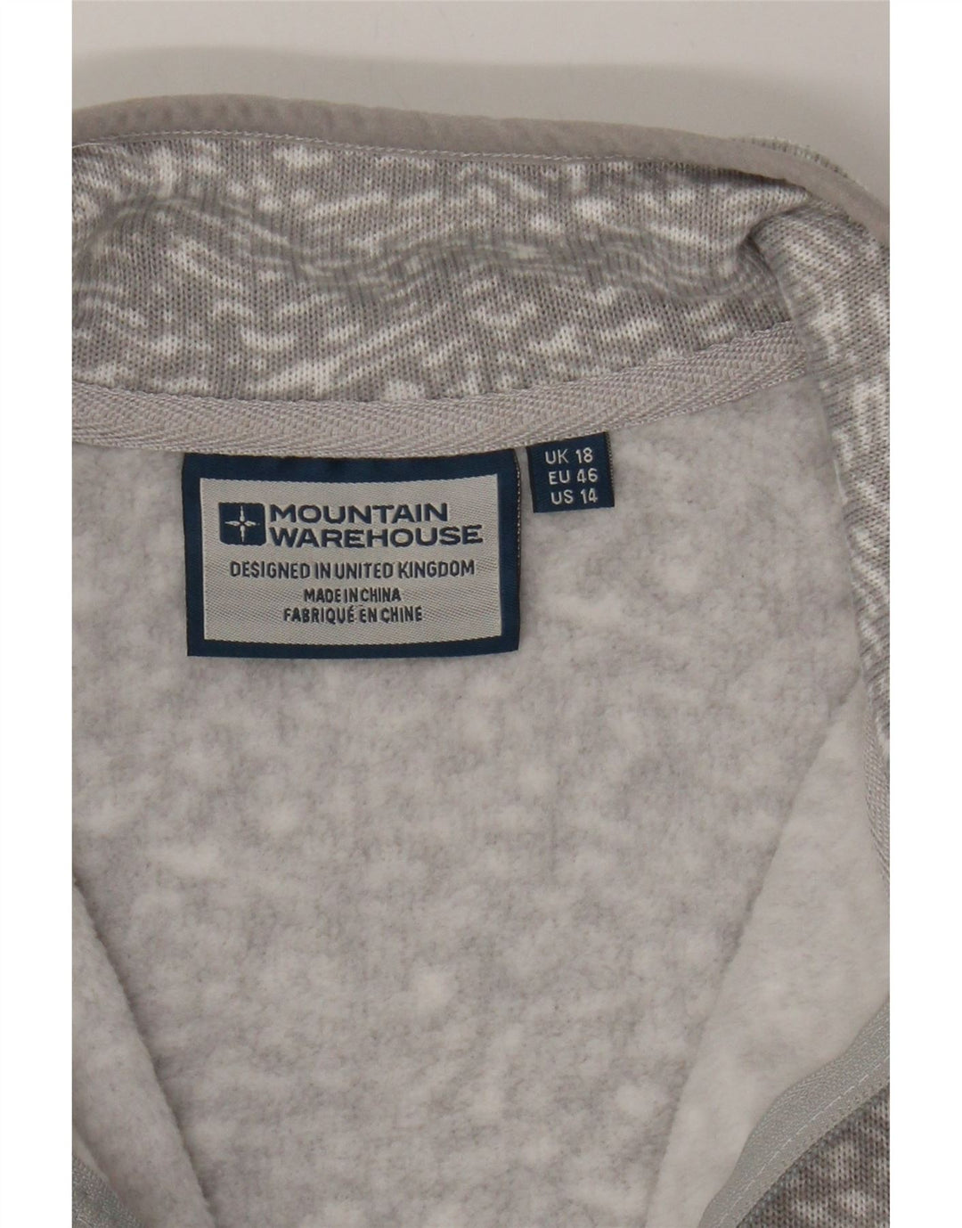 MOUNTAIN WAREHOUSE Womens Tracksuit Top Jacket UK 18 XL Beige Vintage Mountain Warehouse and Second-Hand Mountain Warehouse from Messina Hembry 