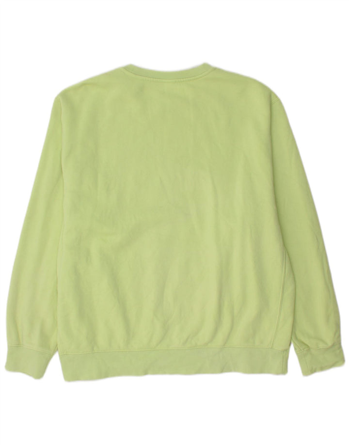 NIKE Mens Sweatshirt Jumper Large Green Cotton