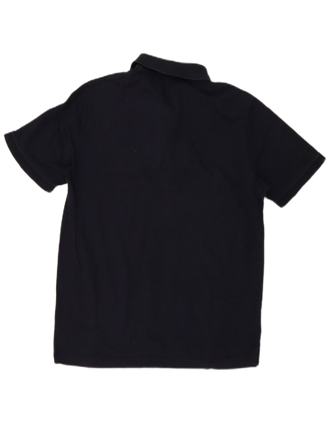 Sergio Tacchini Mens Polo Shirt IT 50 Medium Navy Blue Cotton