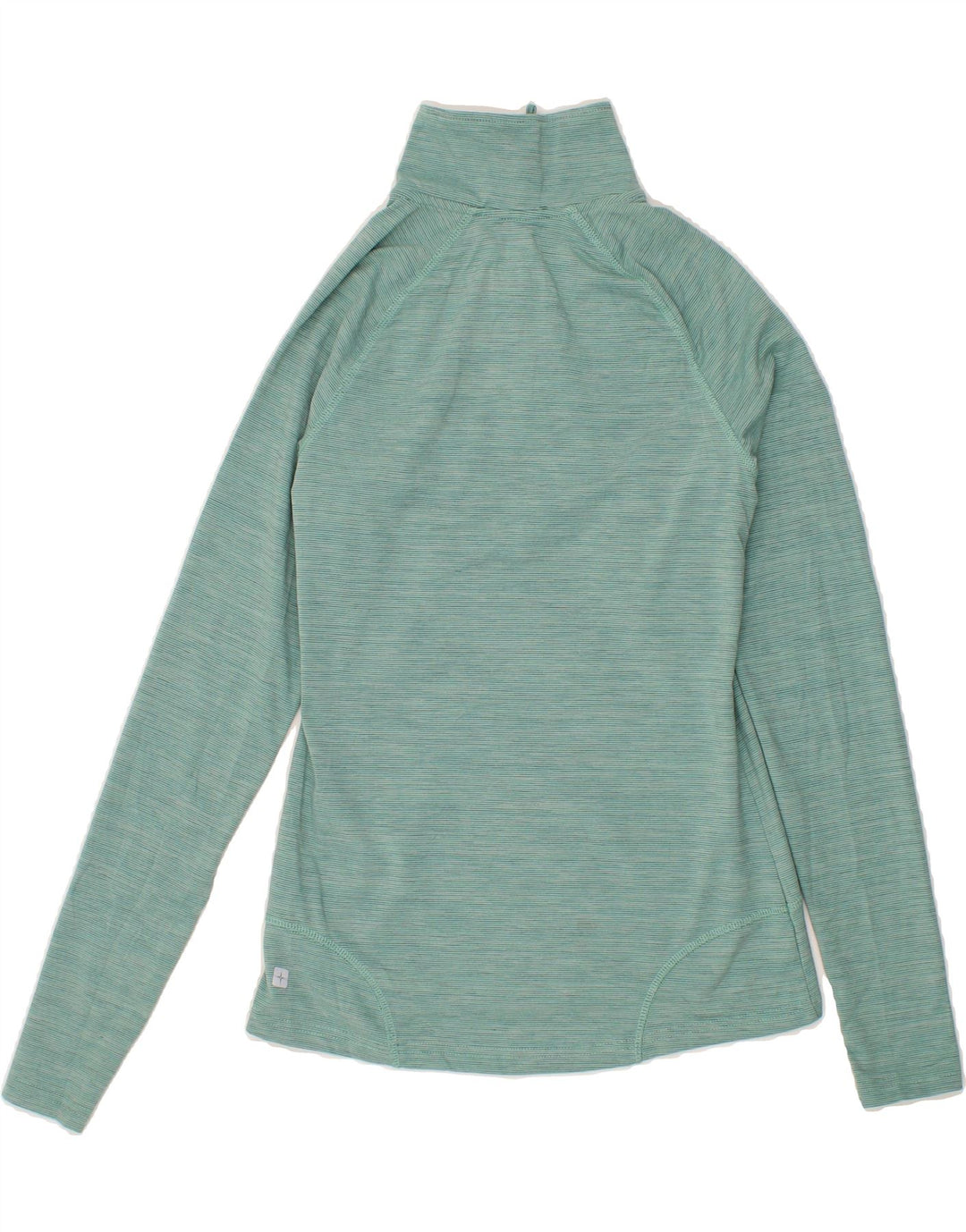 MOUNTAIN WAREHOUSE Womens Zip Neck Pullover Tracksuit Top UK 8 Small Green Vintage Mountain Warehouse and Second-Hand Mountain Warehouse from Messina Hembry 