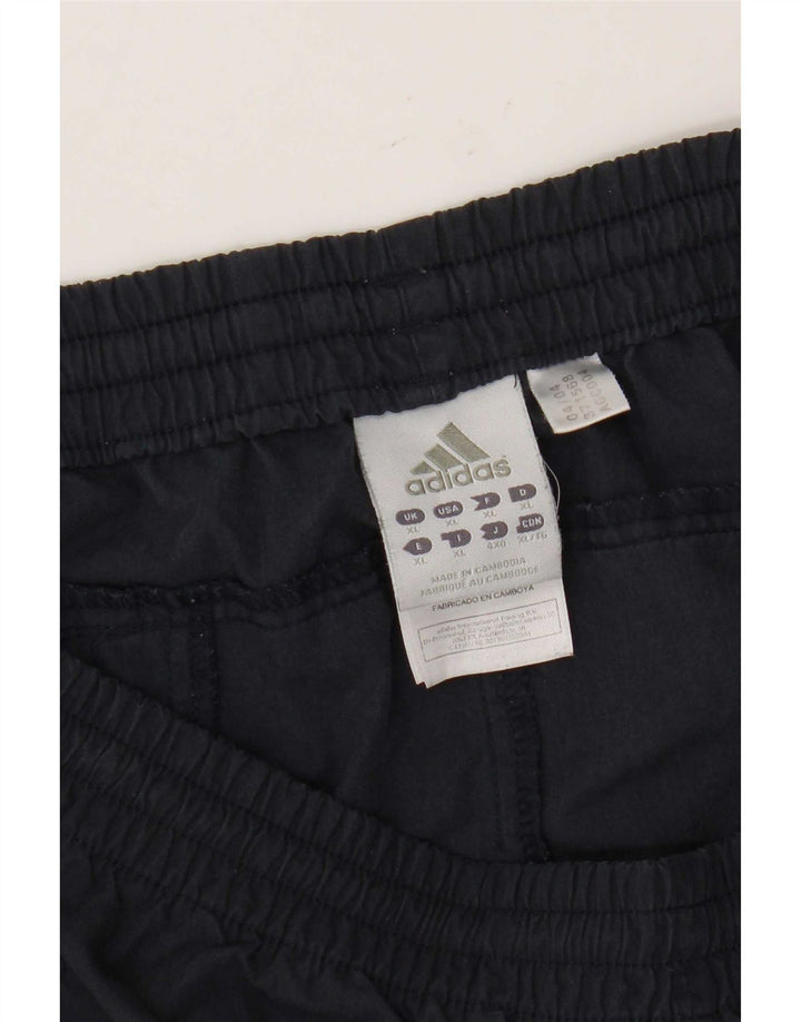 Adidas Mens Capri Tracksuit Trousers XL  Navy Blue Polyester