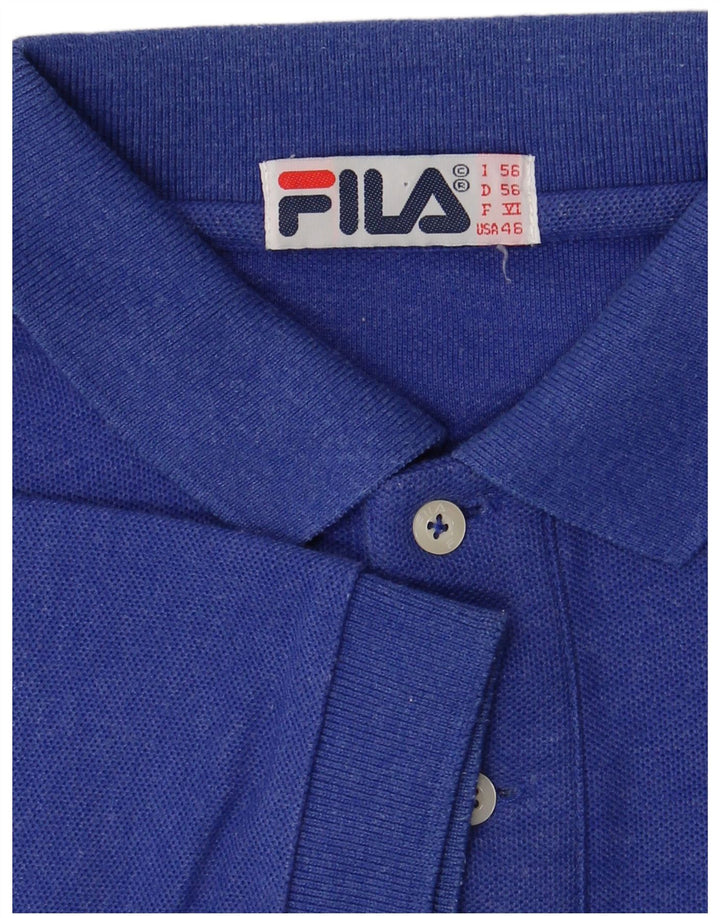 Polo Fila Uomo IT 56 2XL Blu