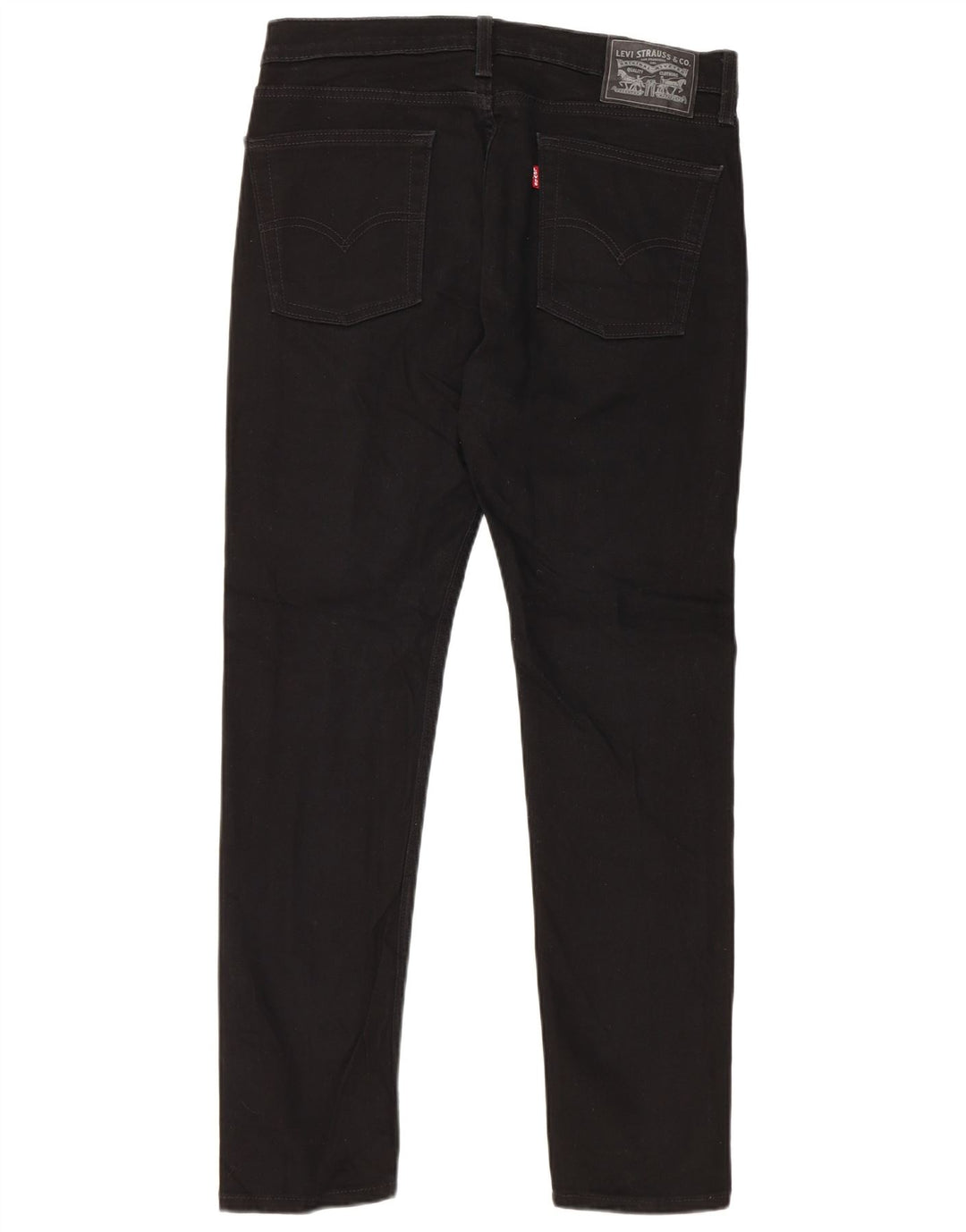 Levi's Womens Slim Jeans W32 L30 Black Cotton