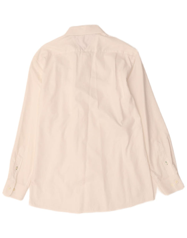 Tommy Hilfiger Chemise slim fit pour homme Taille 15 1/2 Blanc moyen