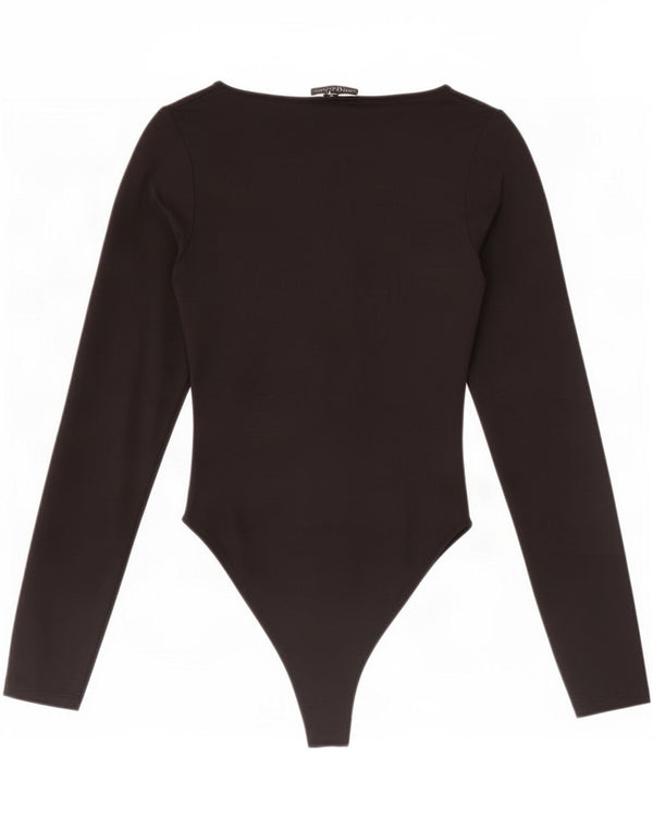Body Zara Femei UK 12 Medium Negru Poliamidă
