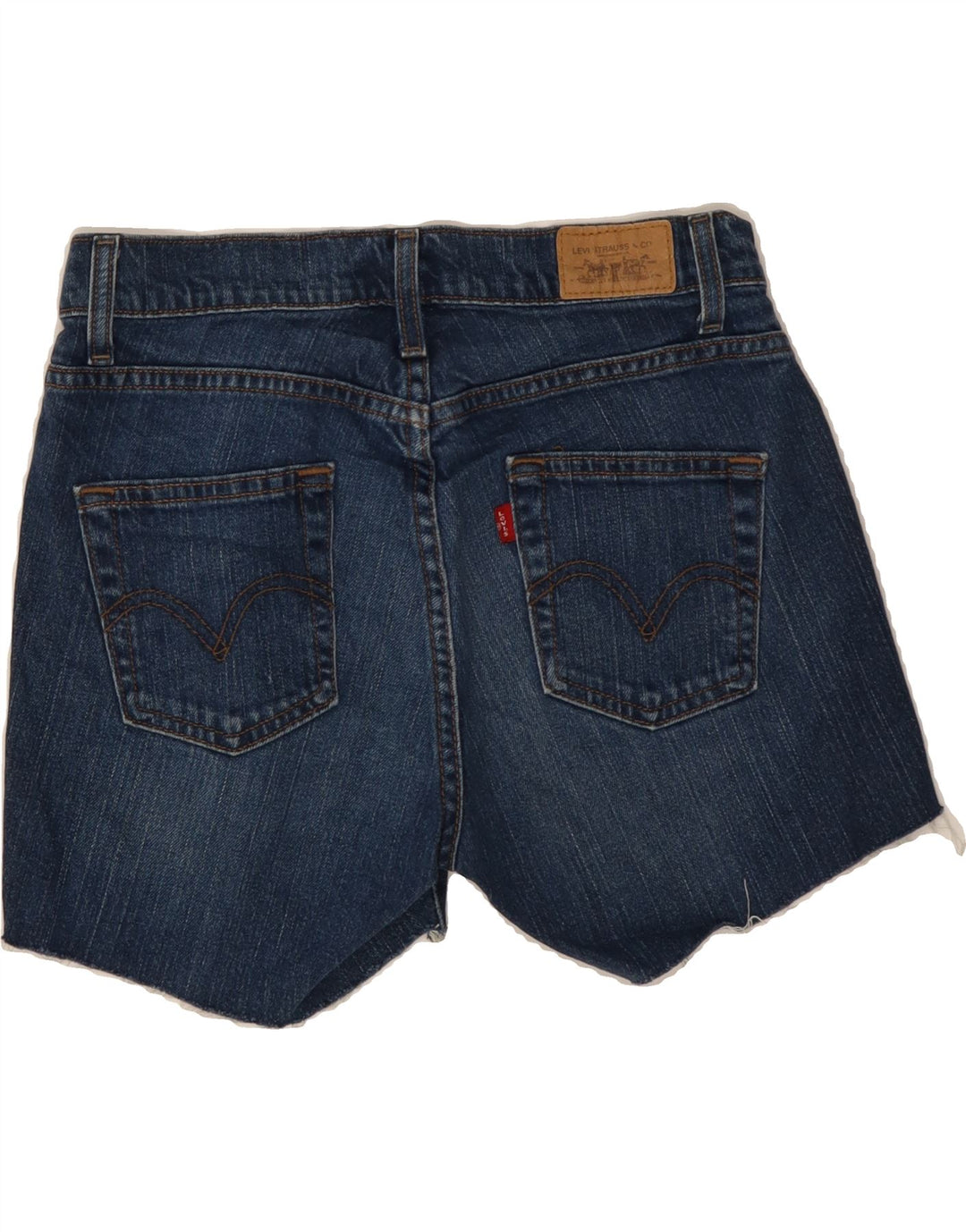 LEVI'S Womens 529 Denim Shorts US 6 Medium W28 Blue Cotton Vintage Levi's and Second-Hand Levi's from Messina Hembry 