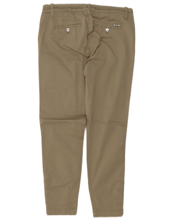 Pantalones Casuales Ajustados Liu Jo Mujer W28 L27 Caqui