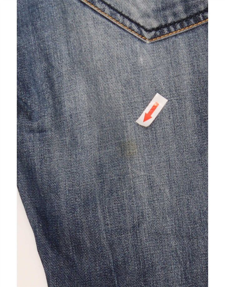 Desigual Mens Straight Jeans W30 L33 Blue Cotton