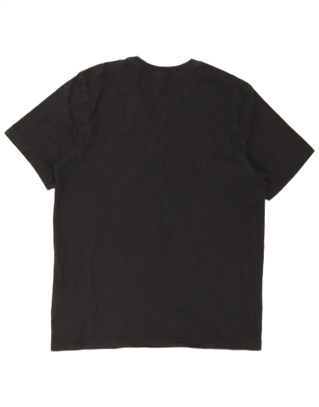 Nike Mens Graphic T-Shirt Top Medium Black Cotton
