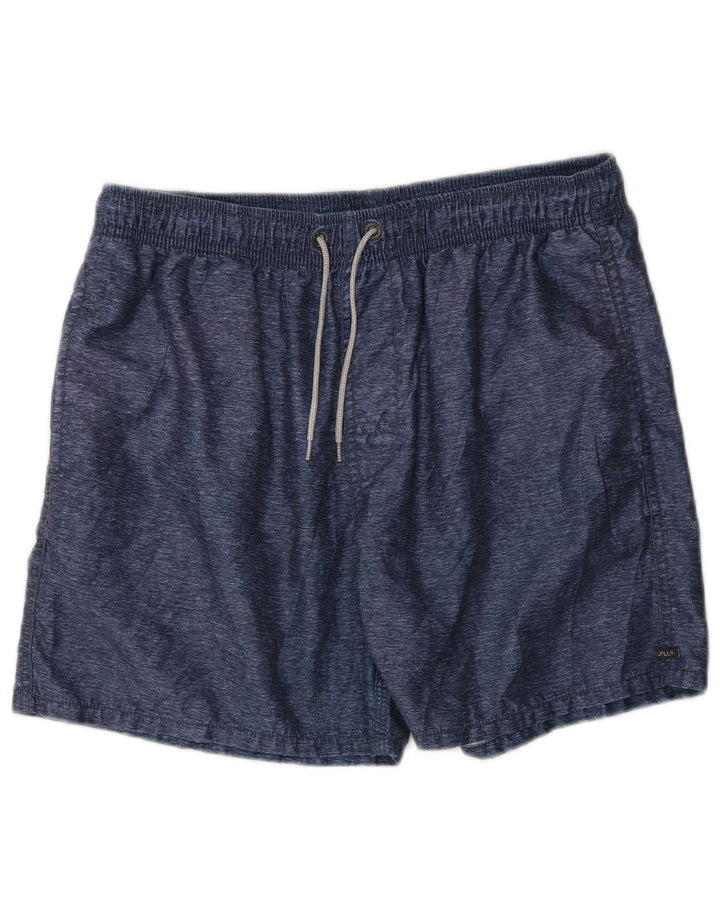 Rip Curl Mens Swimming Shorts Small Navy Blue Polyester