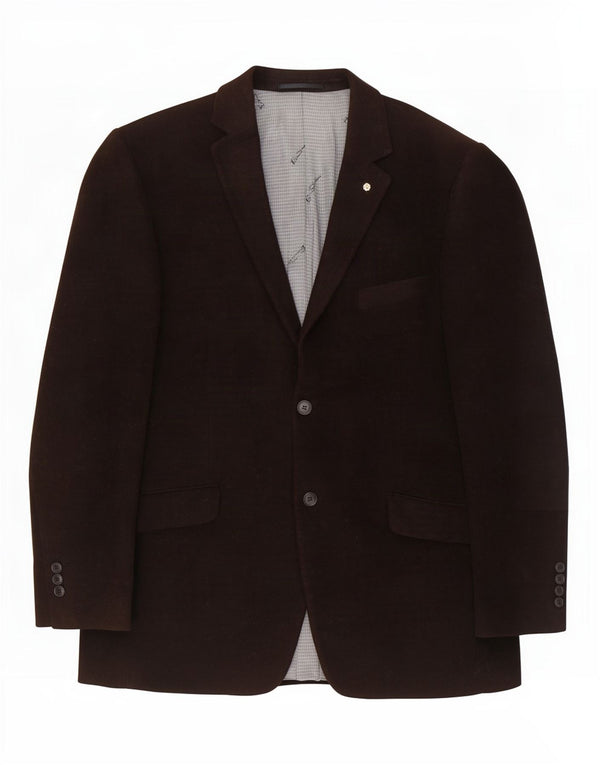 Jachetă pentru bărbați Ben Sherman cu 2 nasturi, UK 42 XL, bumbac maro