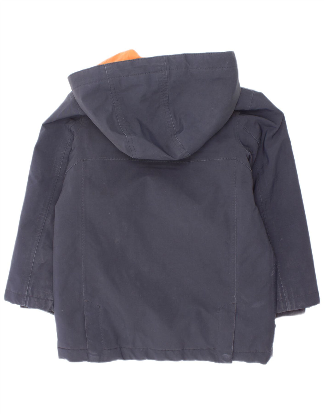 Joules Boys Hooded Padded Jacket 4-5 Years Navy Blue Polyester