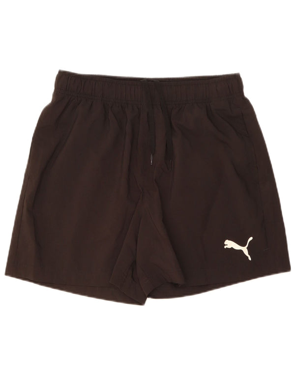 Puma Mens Sport Shorts Medium  Black Polyester