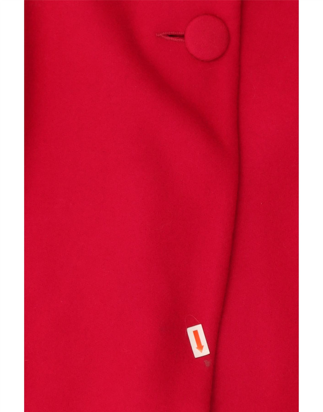 NAF NAF Womens Overcoat IT 40 Small Red Wool