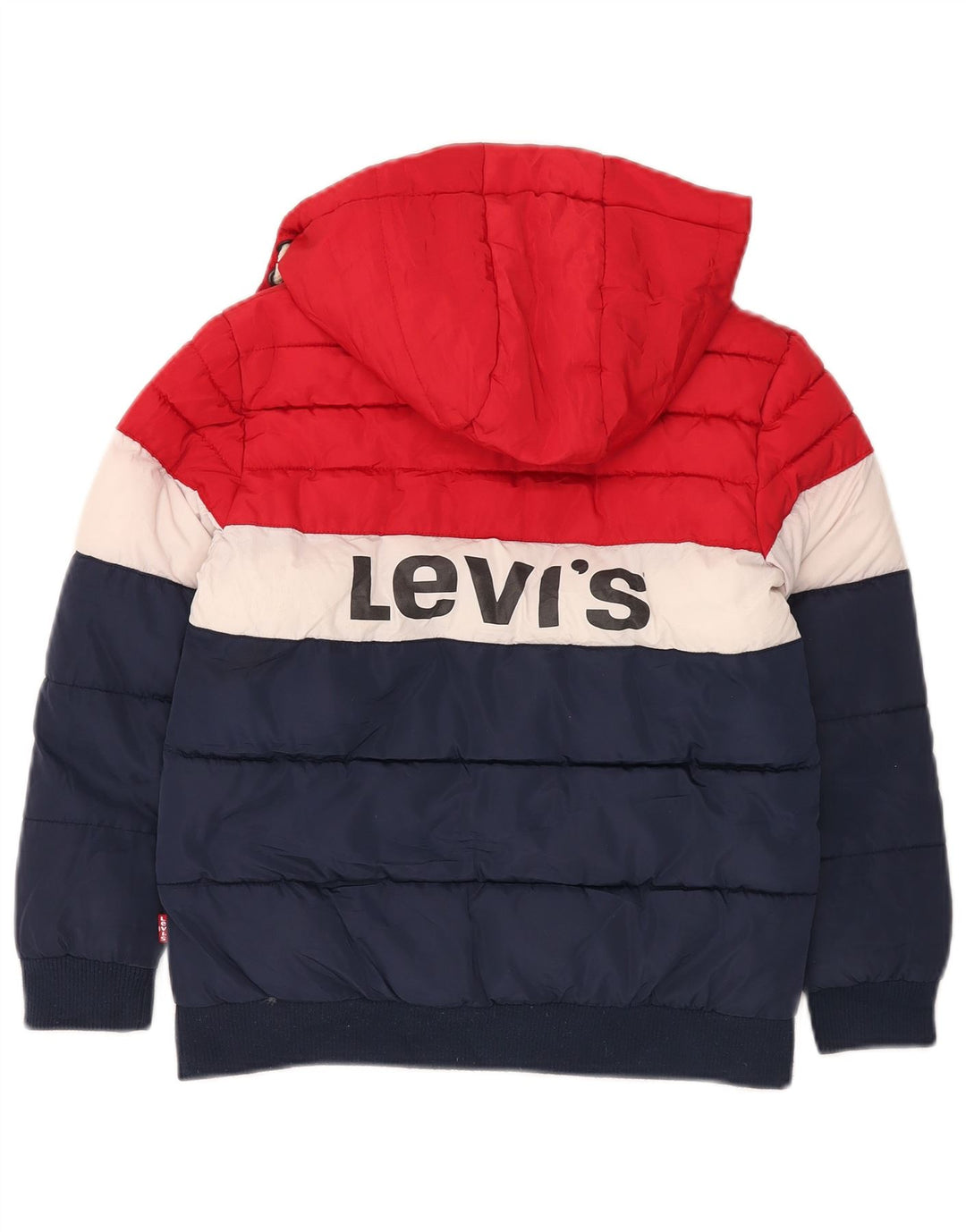 Levi's Boys Graphic Padded Jacket 9-10 Years Multicoloured Colourblock