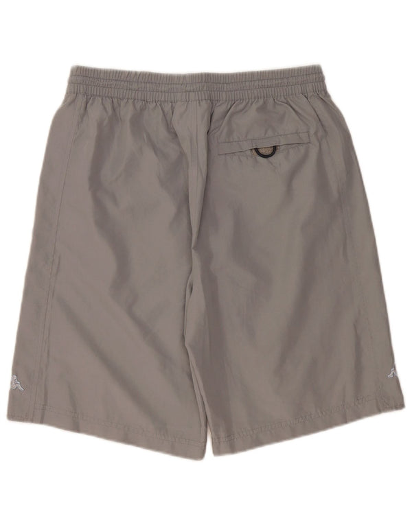 Kappa Mens Sport Shorts Medium  Grey Polyester