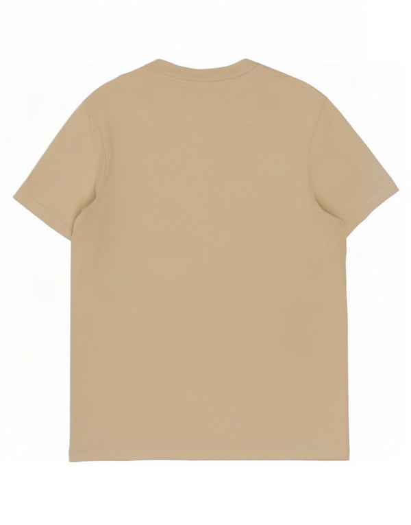 T-shirt grafica da uomo Hugo Boss Top grande in cotone giallo