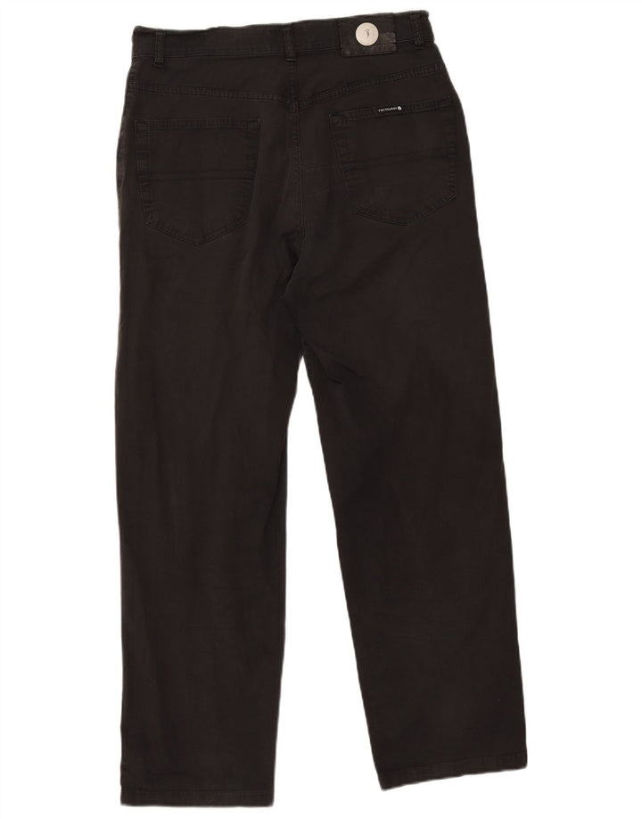 Trussardi Mens Straight Jeans W34 L28 Black