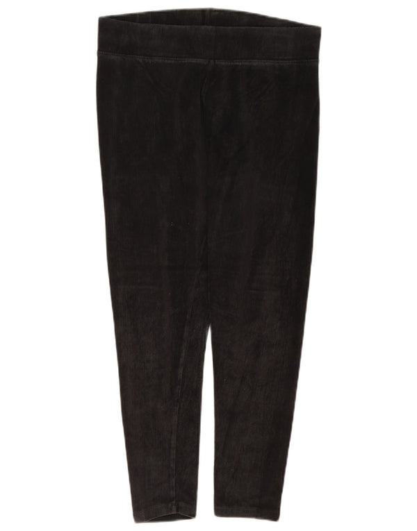 Marks & Spencer Dame Crop Corduroy Bukser UK 14 Large W32 L24 Grå