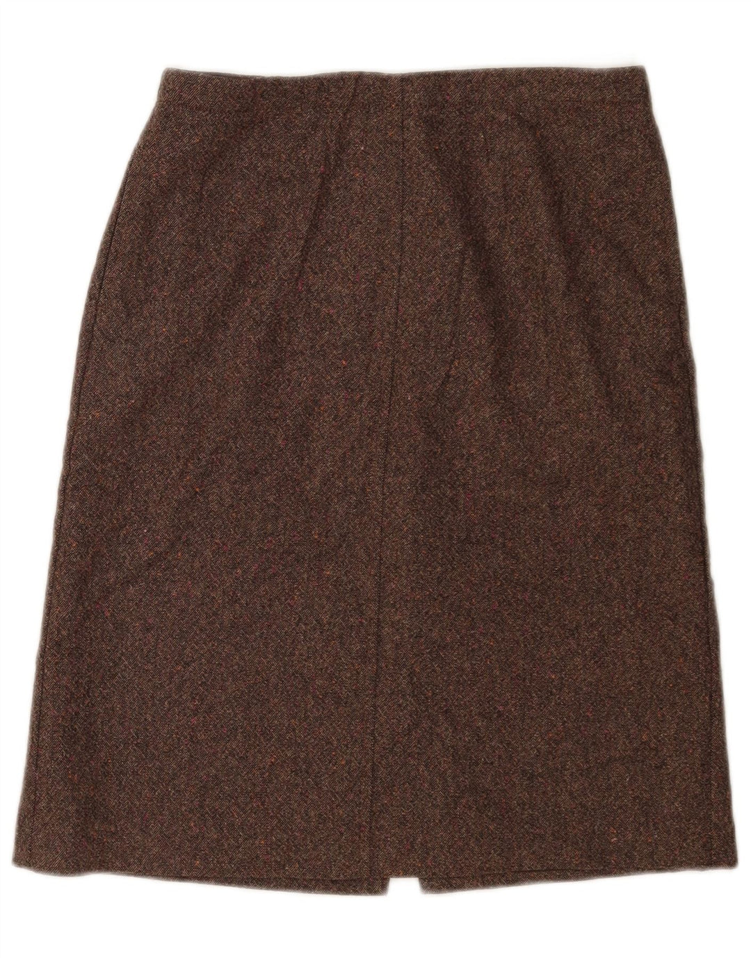 J. Crew Womens Midi Skirt W28 Medium Brown Flecked