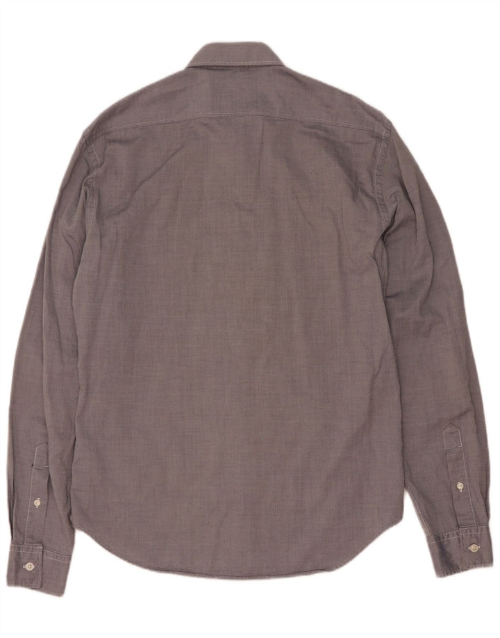 Camisa Burberry Hombre Pequeña Algodón Azul